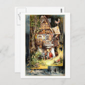 ハンスエルとグレーテル ヴィンテージの絵葉書 ポストカード (正面/裏面)
