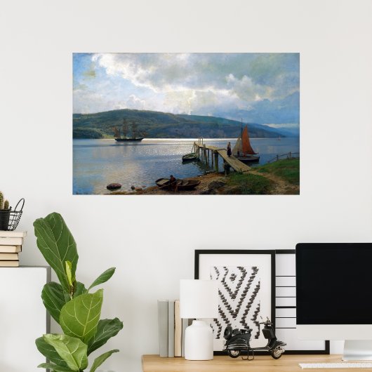 ハンスグドザジェティアットフェストニアモス ポスター (ホームオフィス)