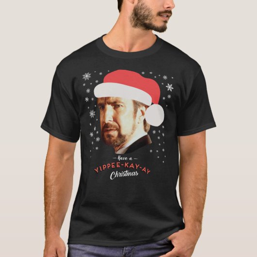ハンスグルバーはイッペカイクリスマスダイハールを持っている Tシャツ (正面)