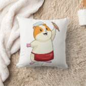 ハンスターをベーカー転がのピンで クッション (ブランケット)