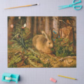 ハンスホフマンによる森のウサギ 薄葉紙 (クラフト)