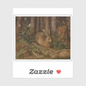 ハンスホフマン – 森のウサギ シール (シート)