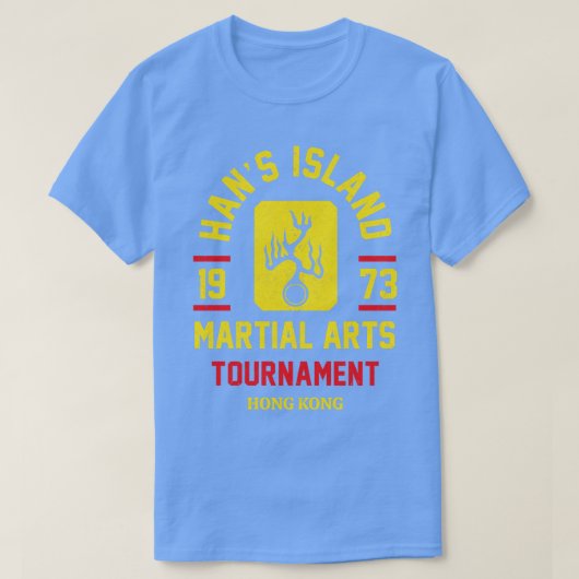 ハンス島ドラゴンへ Tシャツ (デザイン正面)