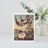 ハンス・クリスチャンによる「thumbkinetta」へのイラストレーション ポストカード (スタンド正面)