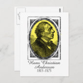 ハンス・クリスチャン・アンダーセン ポストカード (正面/裏面)