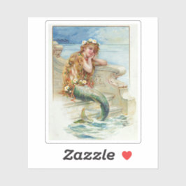 ハンス・クリスチャン・アンデルセン作のリトル・マーメイド(1805-1) シール
