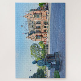 ハンス・クリスチャン・アンデルセン像、コペンハーゲン・デンマーク ジグソーパズル