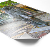 ハンス・クリスチャン・アンデルセン像、ブラチスラバ、スロバキア フォトプリント (角)