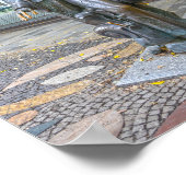 ハンス・クリスチャン・アンデルセン像、ブラチスラバ、スロバキア ポスター (角)