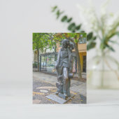 ハンス・クリスチャン・アンデルセン像、ブラチスラバ、スロバキア ポストカード (スタンド正面)