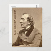 ハンス・クリスチャン・アンデルセン葉書 ポストカード (正面/裏面)