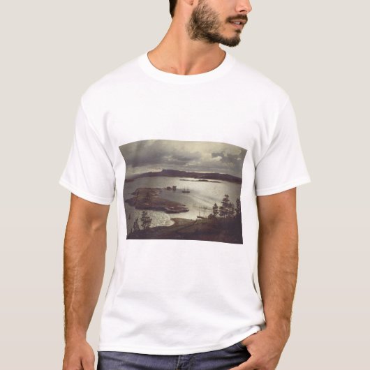 ハンス・グーデのサンドヴィック・フィヨルド Tシャツ (正面)