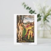 ハンス・バルダンによる聖セバスチャンの殉教 ポストカード (スタンド正面)