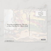 ハンス・バルダンによる聖セバスチャンの殉教 ポストカード (裏面)