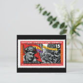 ハンス・ベイマー記念DDRスタンプ ポストカード (スタンド正面)