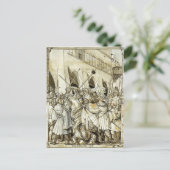 ハンス・ホルベイン – カノコソウ皇帝の屈辱 ポストカード (スタンド正面)