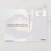 ハンス・メムリングがネロ皇帝の金貨を持つ男 ポストカード (裏面)