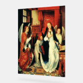 ハンス・メムリングによるヴァージン・メアリーの受胎告知 アクリルサイン (傾斜)