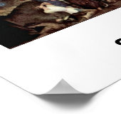 ハンス・メムリングのキリストの情景 ポスター (角)