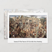 ハンス・メムリングのキリストの情景 ポストカード (正面/裏面)