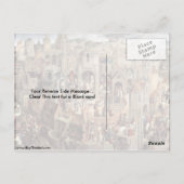 ハンス・メムリングのキリストの情景 ポストカード (裏面)