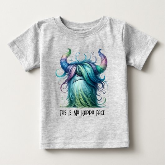 ハンス – 片目の怪物 ベビーTシャツ (正面)