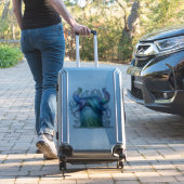 ハンス – 片目モンスタートランスペアレントステッカー シール (スーツケースインサイチュ)