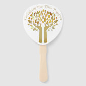 ハンズアップツリー葉懇親会ファミリーパーティーハンドファン ハンドファン (裏面)