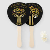 ハンズアップツリ葉ー懇親会パーティー ハンドファン (正面&裏面)