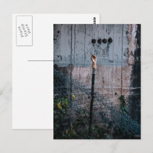 ハンズアップ ポストカード (正面/裏面)