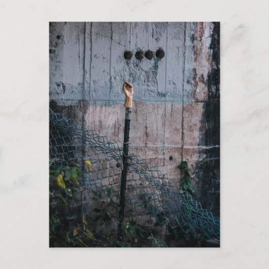 ハンズアップ ポストカード (正面)