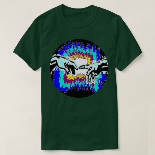 ハンズアーバンアート Tシャツ (デザイン正面)