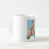 ハンズイン祈りの言葉 コーヒーマグカップ (正面左)