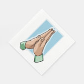 ハンズイン祈りの言葉 スタンダードランチョンナプキン (角)