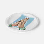 ハンズイン祈りの言葉 ペーパープレート (アングル)