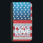 ハンズオフピースラブプログレスアメリカ国旗のグリッター GALAXY S5 ウォレットケース<br><div class="desc">平和と愛と進歩！赤、白、青のアメリカ国旗とグリッターFXで平和的に抗議フェイク。この電話事件は、市民の権利と人間の尊厳のための継続的な戦いを象徴している。アンチトランプの抗議行動は、州中の集団的抵抗の火に火を統一された付けた。この電話のケースは話、歴史の中で、この重要な瞬間だけでなく、立ち上がり、アウト話し、決して下に戻らない日々のリマインダーとしても機能する。このデザインは、抑圧に立ち向かう人々の欲求不満、強さ、そして決意から、市民権、平等、正義のために戦う人々の声を増幅させようとしている。私は同性愛者女性のビジネスオーナーであり、社会の周縁化を支持することの重要性を直接理解し、不正のシステムに挑戦するためにこのプラットフォームを使用することにコミットしている。私は信じコミュニティの力の中で、可視性の重要性と継続的な活動の必要性。私たちは声を聞かせ、有害なシステムに挑戦し、永続的な変化を生み出すことができる。これは建物に対する抗議だけではなく、平等、正義、愛が憎しみと分裂に勝つ未来を描くことだ。私たちは、私たちの権利が決して当たり前のものではなく、人種、性別、アイデンティティに関係なく、すべての人が当然の自由と尊厳を持っていることを保証するためにここにいる。ハンズオフ運動を支援し、市民権を求めるこの戦いで私たちと共に立ってくれてありがとう。</div>