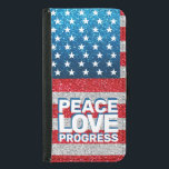 ハンズオフピースラブプログレスアメリカ国旗のグリッター GALAXY S5 ウォレットケース<br><div class="desc">平和と愛と進歩！赤、白、青のアメリカ国旗とグリッターFXで平和的に抗議フェイク。この電話事件は、市民の権利と人間の尊厳のための継続的な戦いを象徴している。アンチトランプの抗議行動は、州中の集団的抵抗の火に火を統一された付けた。この電話のケースは話、歴史の中で、この重要な瞬間だけでなく、立ち上がり、アウト話し、決して下に戻らない日々のリマインダーとしても機能する。このデザインは、抑圧に立ち向かう人々の欲求不満、強さ、そして決意から、市民権、平等、正義のために戦う人々の声を増幅させようとしている。私は同性愛者女性のビジネスオーナーであり、社会の周縁化を支持することの重要性を直接理解し、不正のシステムに挑戦するためにこのプラットフォームを使用することにコミットしている。私は信じコミュニティの力の中で、可視性の重要性と継続的な活動の必要性。私たちは声を聞かせ、有害なシステムに挑戦し、永続的な変化を生み出すことができる。これは建物に対する抗議だけではなく、平等、正義、愛が憎しみと分裂に勝つ未来を描くことだ。私たちは、私たちの権利が決して当たり前のものではなく、人種、性別、アイデンティティに関係なく、すべての人が当然の自由と尊厳を持っていることを保証するためにここにいる。ハンズオフ運動を支援し、市民権を求めるこの戦いで私たちと共に立ってくれてありがとう。</div>