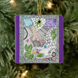 ハンズオーバーハートオーナメント セラミックオーナメント