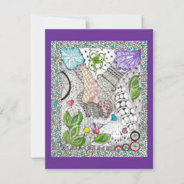 ハンズオーバーハート空白のグリーティングカード シーズンカード