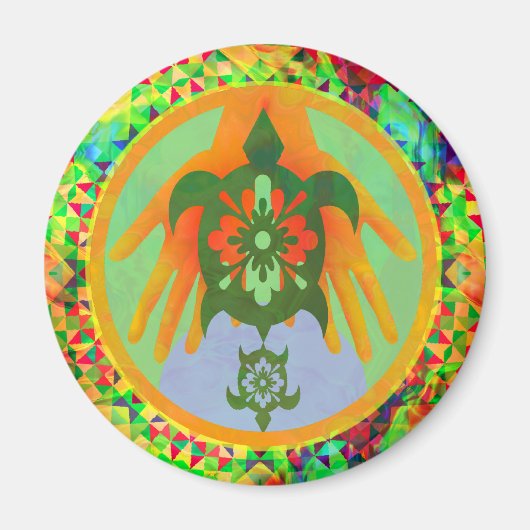 ハンズカメ磁石 マグネット (正面)