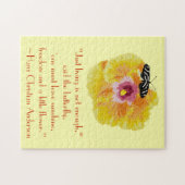 ハンズキリスト教のアンダーソンの蝶引用文 ジグソーパズル (横)