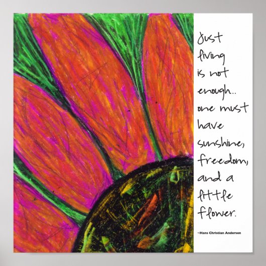 ハンズクリスチャンアンダーソン引用文 ポスター (正面)