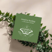 ハンズサードアイムーンモスヨガスピリチュアルコーチ スクエア名刺