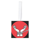 ハンズタイドサンダー_コーブエアフレッシュナー キューブオーナメント (正面)