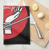 ハンズタイドサンダー_コーブ キッチンタオル (四つ折り)