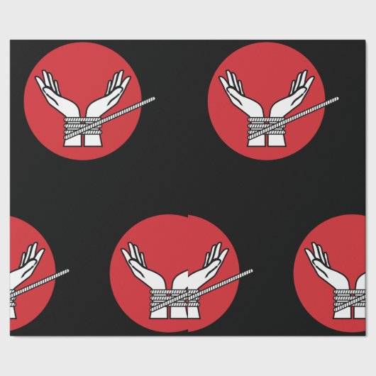 ハンズタイドサンダー_コーブ  ラッピングペーパー (シーム)