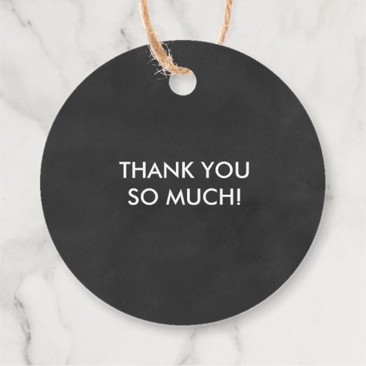 ハンズダウンあなたはの最高のラベル、のまわりにChalkboard フェイバータグ (裏面)