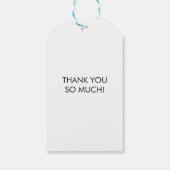 ハンズダウンあなたは最高のは、クラフト ギフトタグ (裏面)