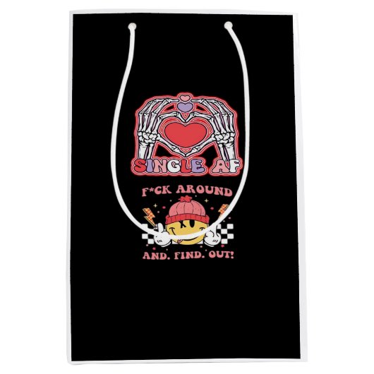 ハンズハロウィンおもしろい- Grabby Ghoul ミディアムペーパーバッグ (正面)