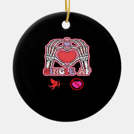 ハンズハロウィーン引用文 – 不気味なかわいいスローガン セラミックオーナメント (正面)